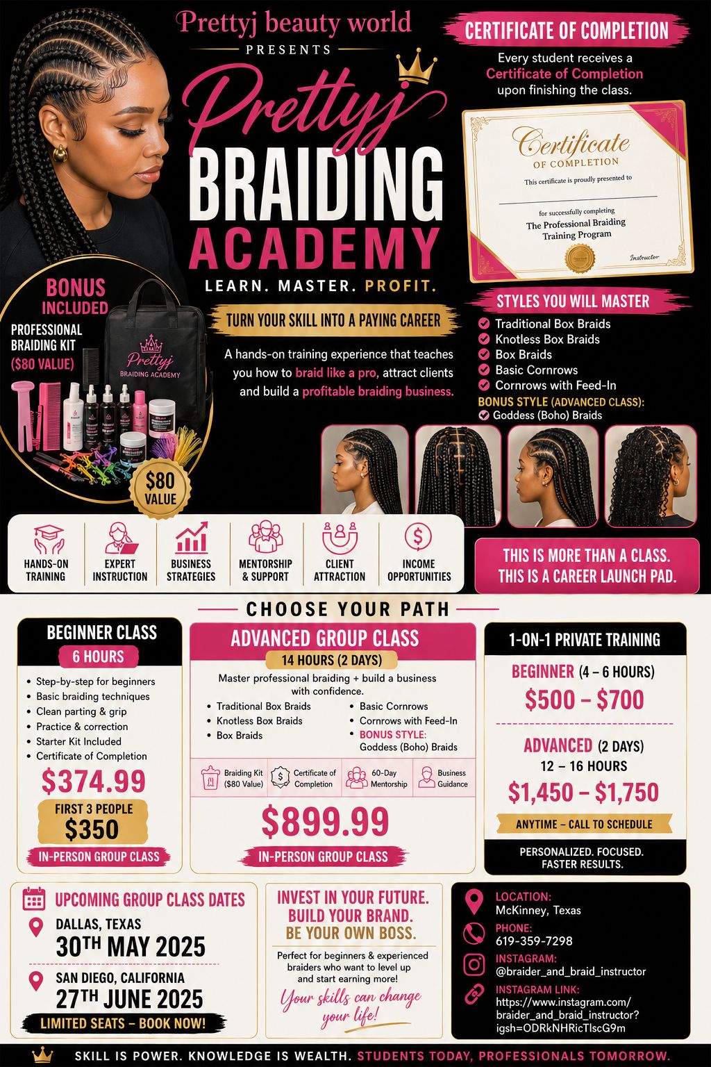 How to make money with braiding/Learn life long skill