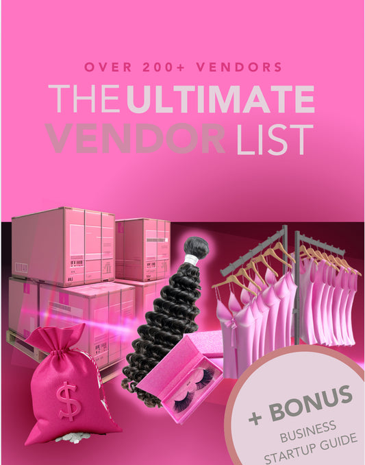 Ultimate Vendors list